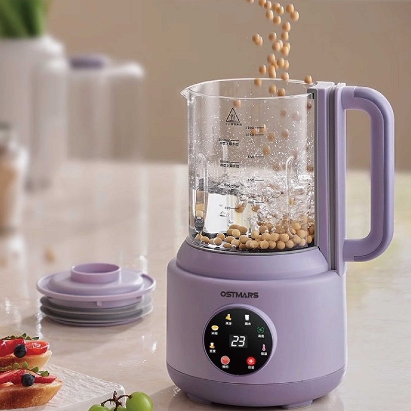 Baby Food Blender And Steamer - Mesin Susu Kedelai 1100ml, Pengaturan Waktu