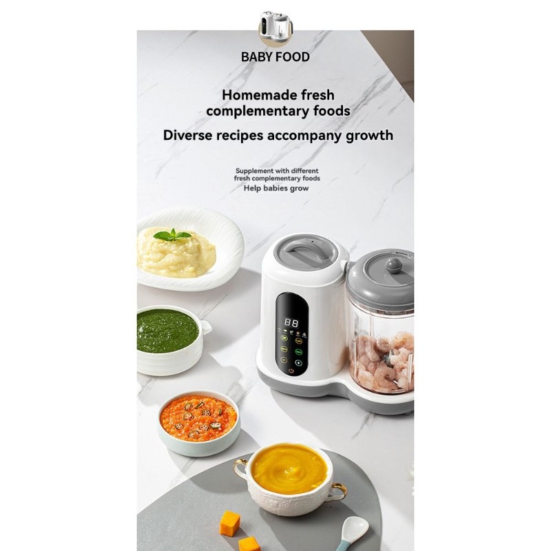 Baby Food Blender And Steamer - 【BARU A39M】 Pembuat Makanan Bayi Otomatis-Blender