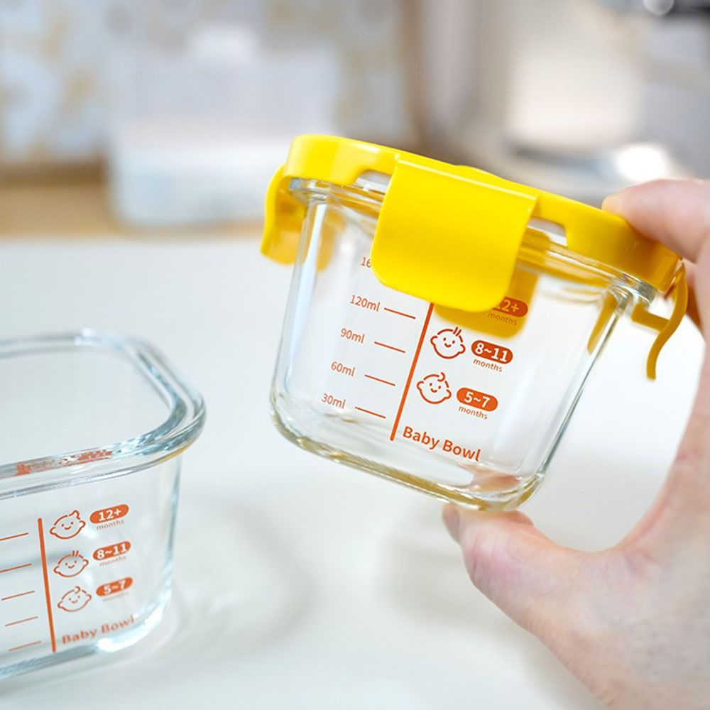 Baby Food Glass - Kotak Penyimpanan Makanan Baru 170ml, Aman