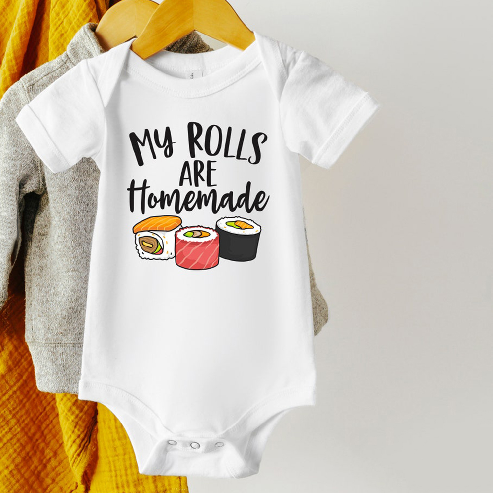 Baby Food Intake - Gulungan Saya Adalah Bodysuit Bayi Buatan