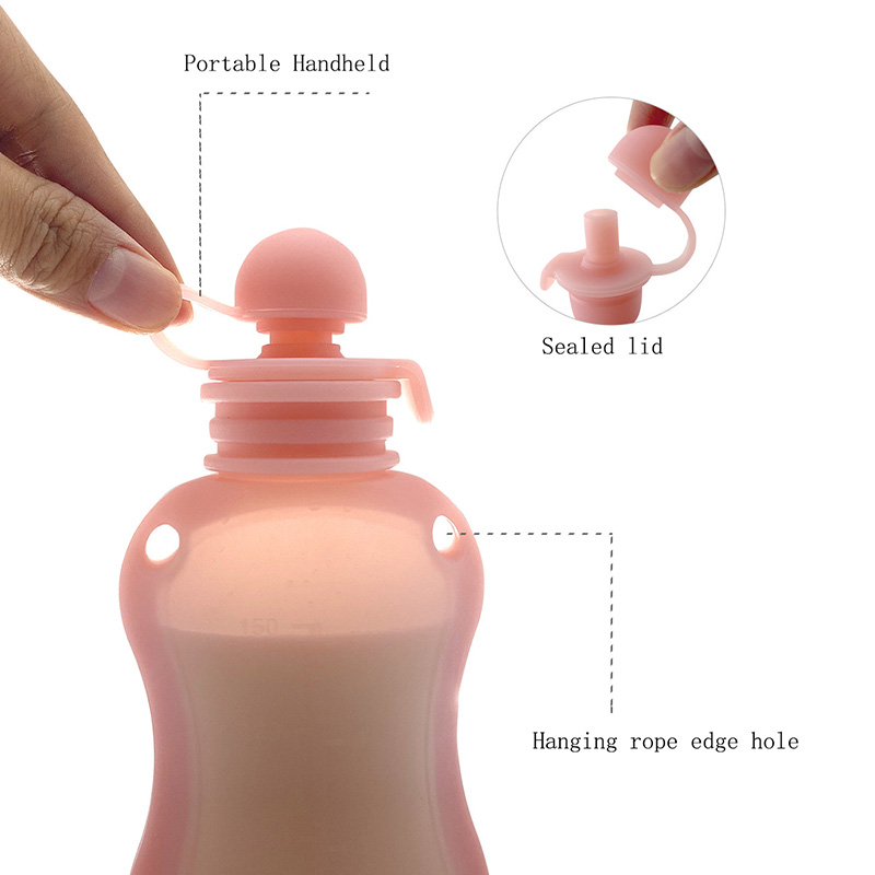 Tas penyimpanan susu 150ml, ka - Baby Food Reusable Pouches ulasan dan harga