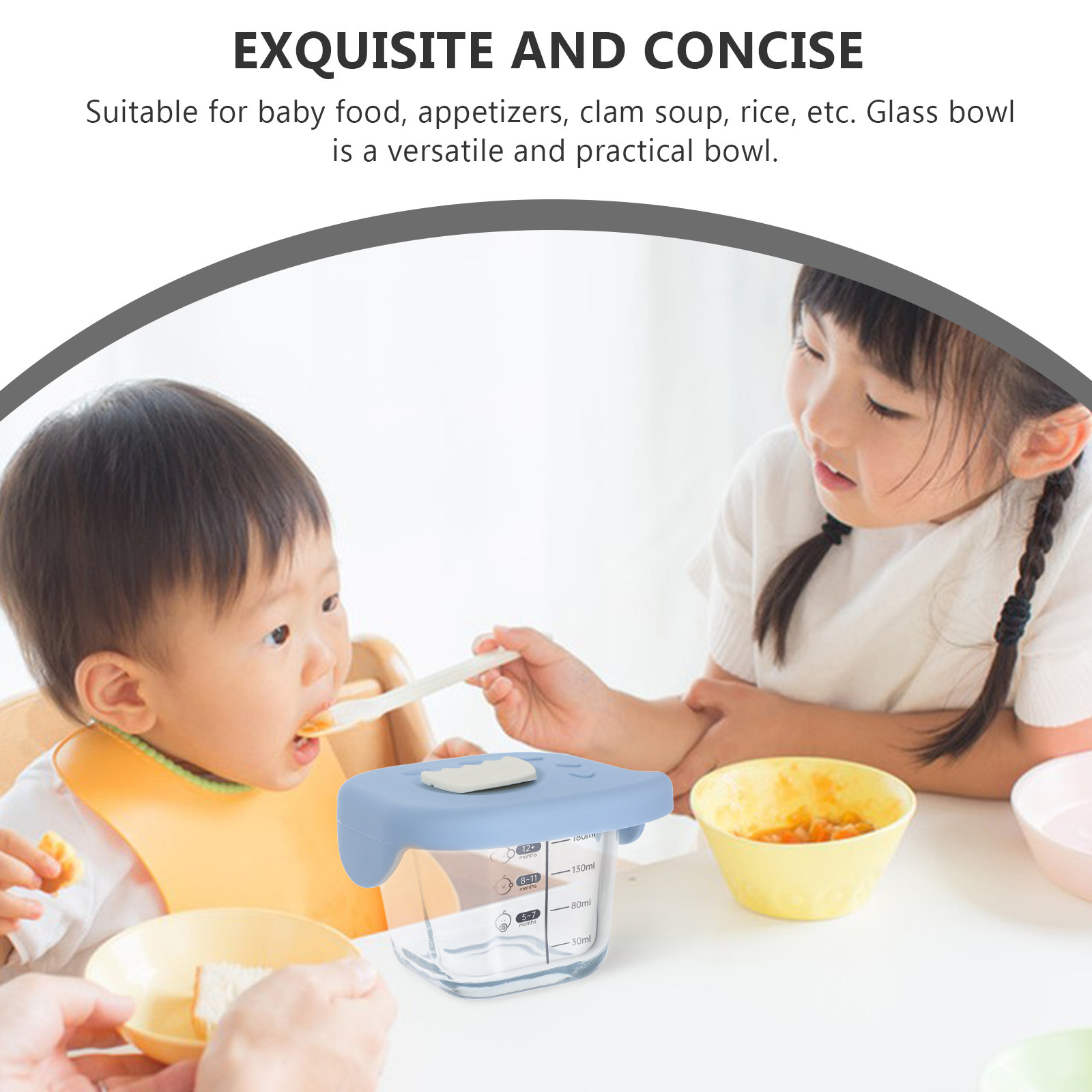 Mangkuk Makanan Bayi Kaca deng - Baby Food Egg ulasan dan harga
