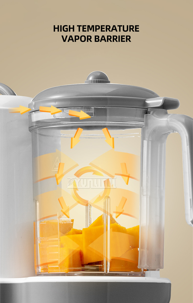 Blender Makanan Multifungsi Pe - Baby Food Blender And Steamer ulasan dan harga
