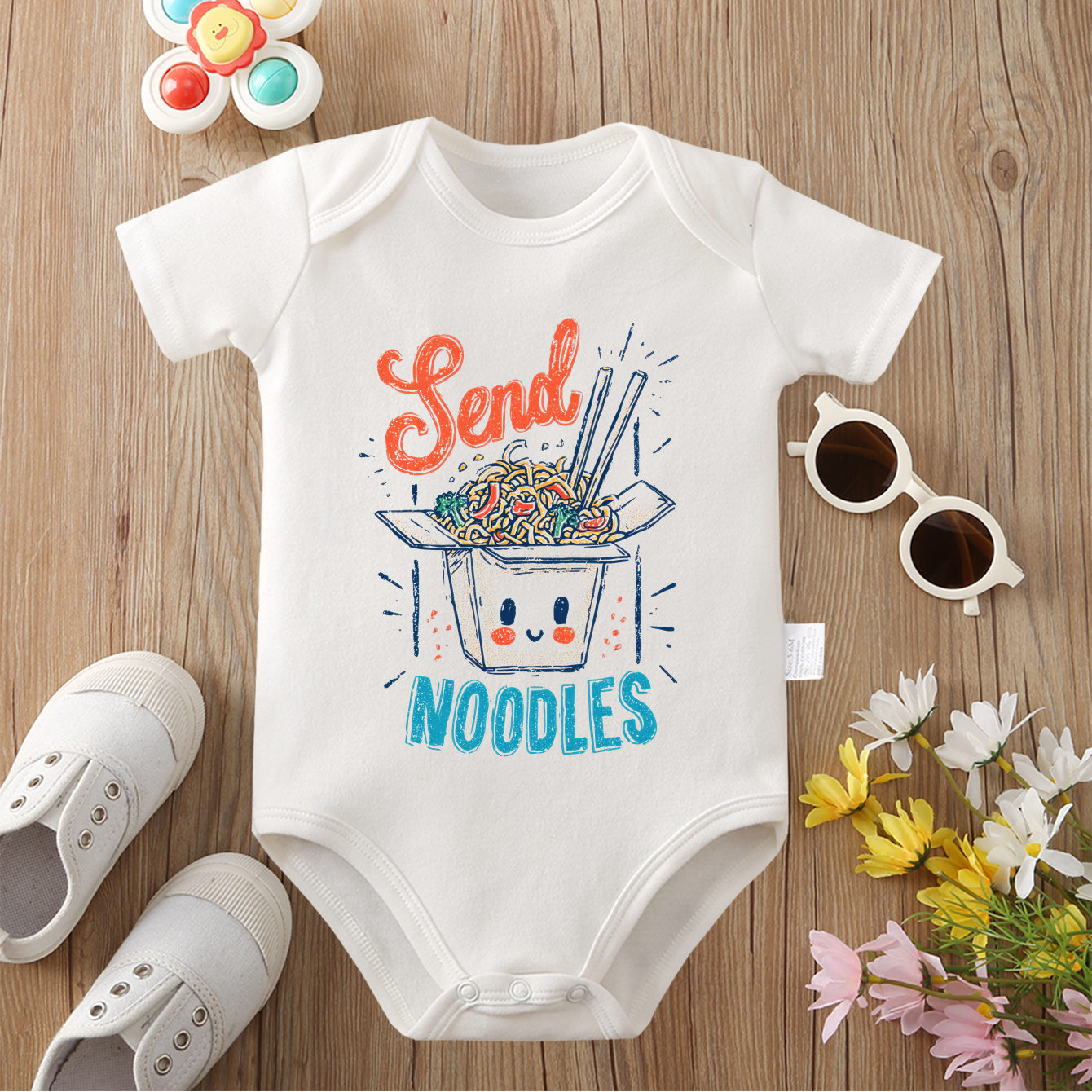 Baju Terusan Katun 100% Motif  - Baby Food Intake ulasan dan harga