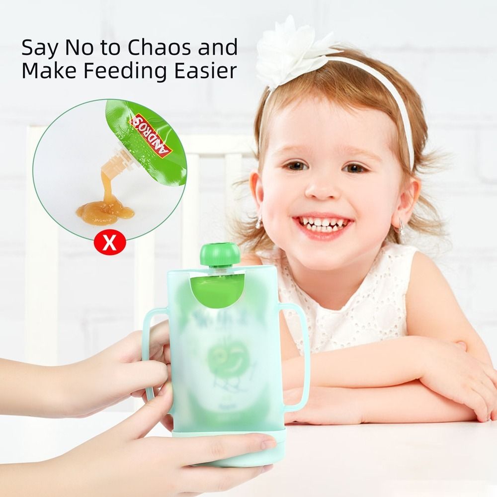 Tempat Penyimpanan Plastik Por - Baby Food Reusable Pouches ulasan dan harga