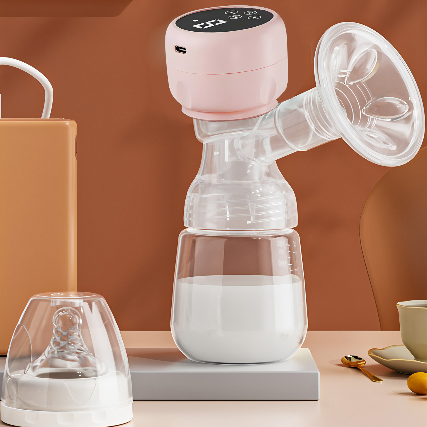 Pompa ASI Elektrik 2-IN-1 Port - Baby Food Bottle ulasan dan harga