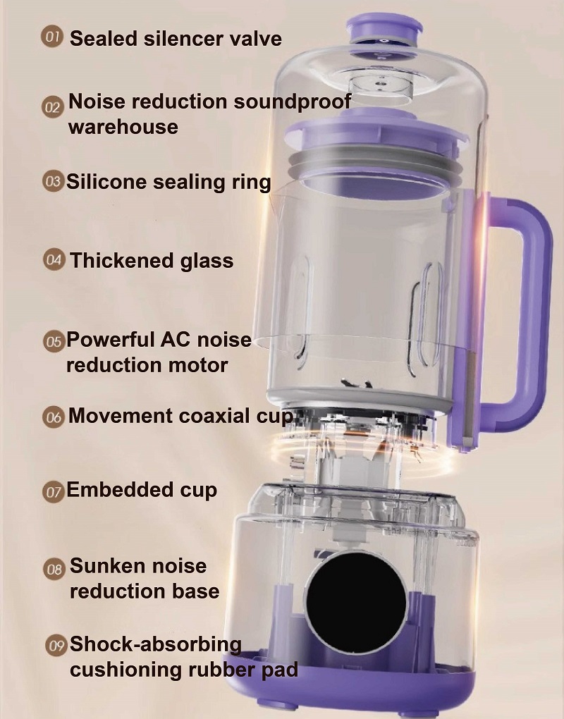 Mesin Susu Kedelai 1100ml, Pen - Baby Food Blender And Steamer ulasan dan harga