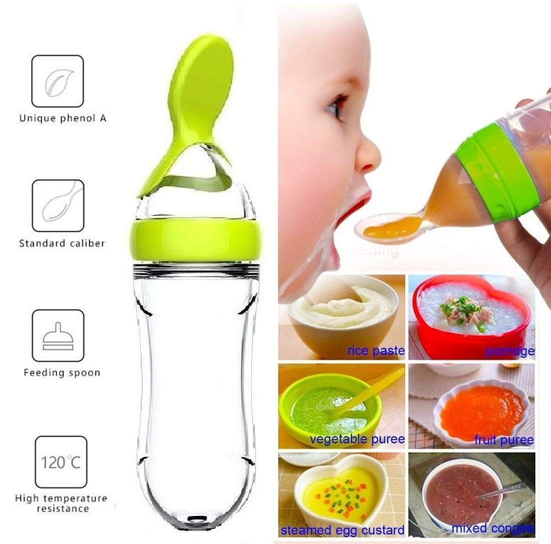 Botol pemberi makan bayi, boto - Baby Food Utensil ulasan dan harga
