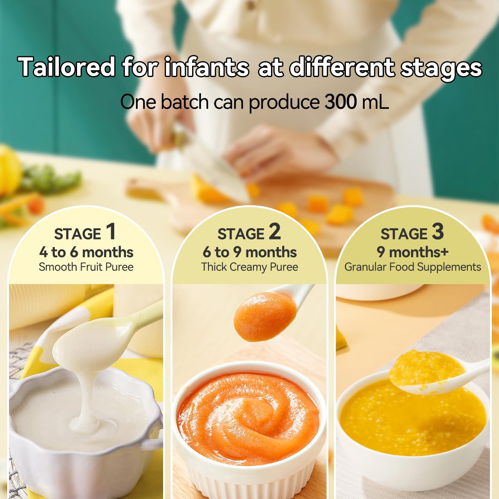 Pembuat Makanan Bayi 9 in 1, P - Baby Food Blender And Steamer ulasan dan harga