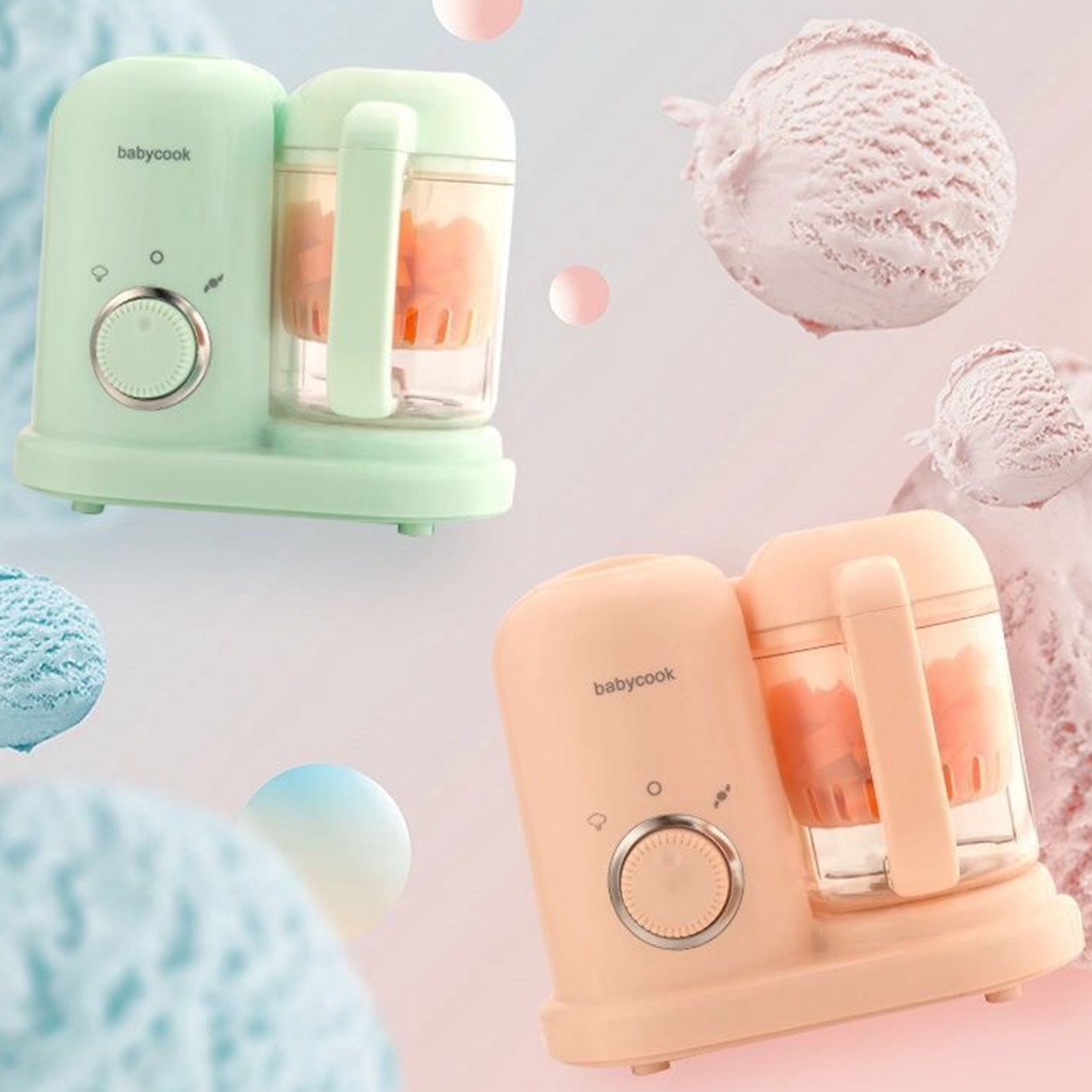 DIA-Pembuat Makanan Bayi, Mesi - Baby Food Blender And Steamer ulasan dan harga