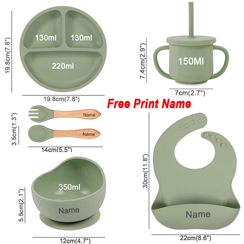 6 buah Set perlengkapan makan  - Baby Food Utensil ulasan dan harga