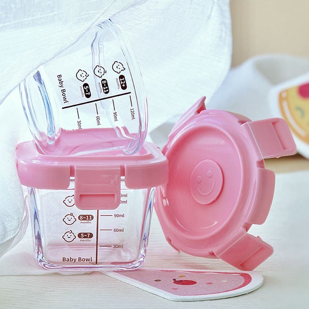 Kotak penyimpanan makanan kaca - Baby Food Glass ulasan dan harga