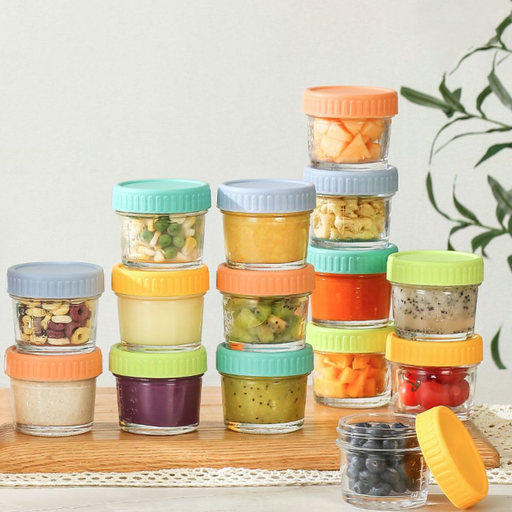 6 Buah Stoples Makanan Bayi Ka - Baby Food Glass ulasan dan harga