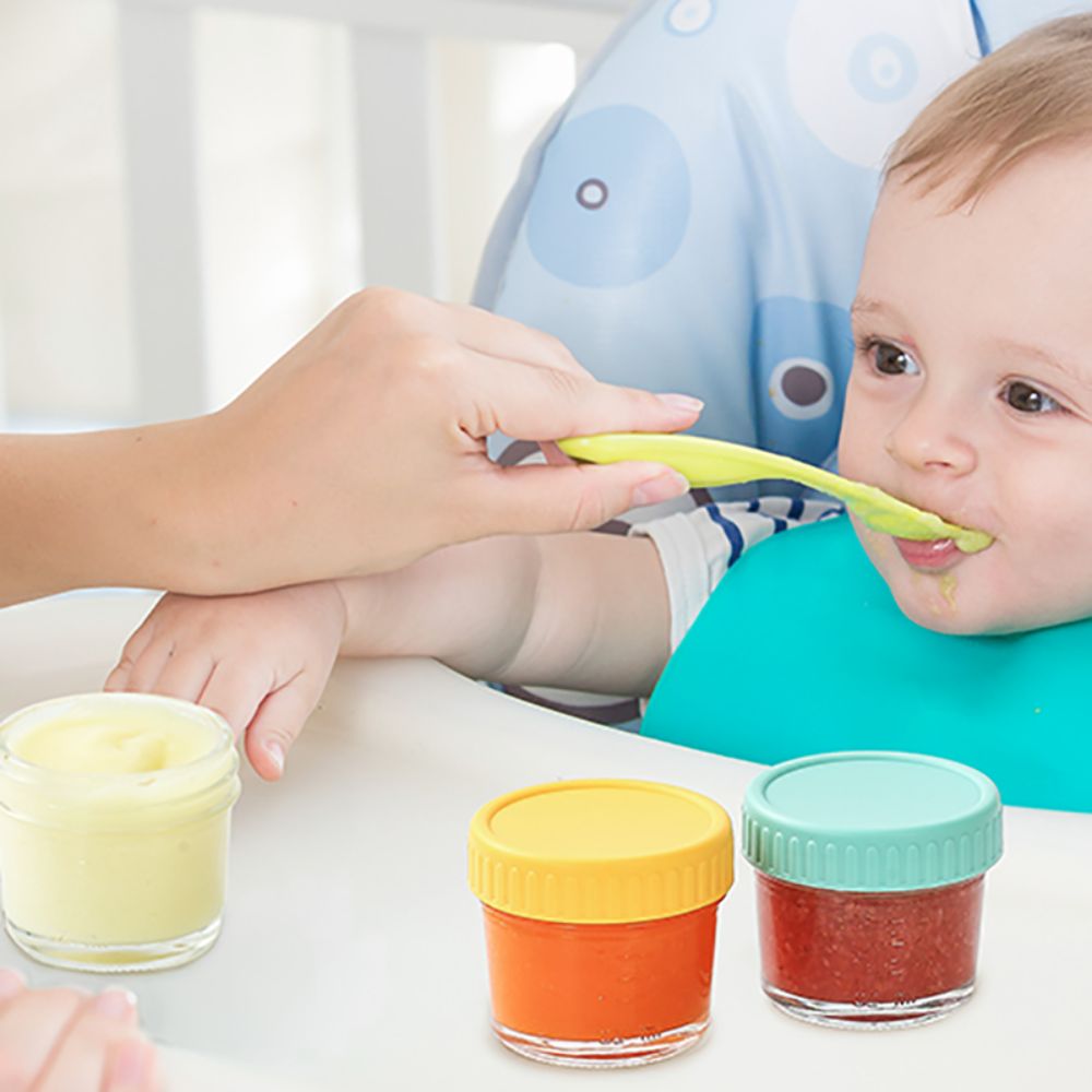 6 Buah Stoples Makanan Bayi Ka - Baby Food Glass ulasan dan harga