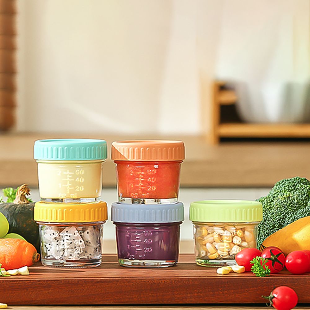 6 Buah Stoples Makanan Bayi Ka - Baby Food Glass ulasan dan harga
