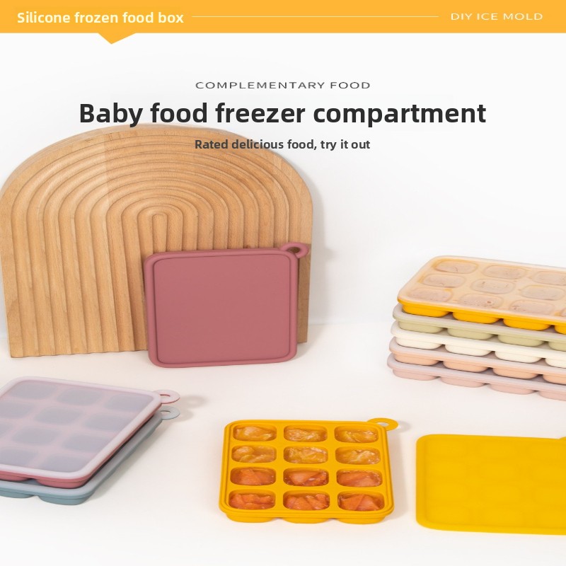 Cetakan Es Batu Silikon Platin - Freezer Tray Baby ulasan dan harga