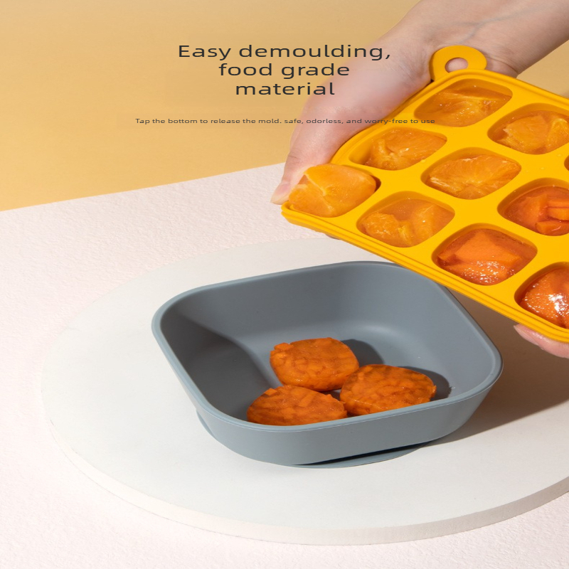 Cetakan Es Batu Silikon Platin - Freezer Tray Baby ulasan dan harga