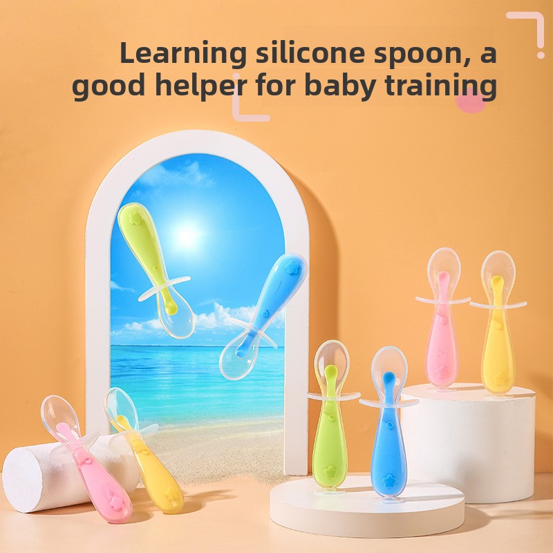 Sendok Silikon Bayi, Sendok Ma - Baby Food Utensil ulasan dan harga