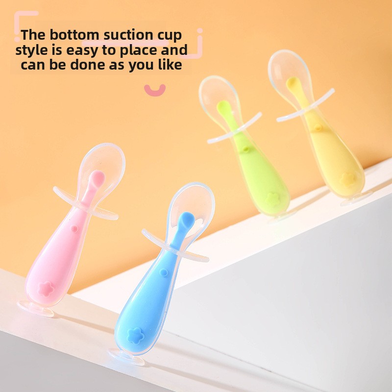 Sendok Silikon Bayi, Sendok Ma - Baby Food Utensil ulasan dan harga