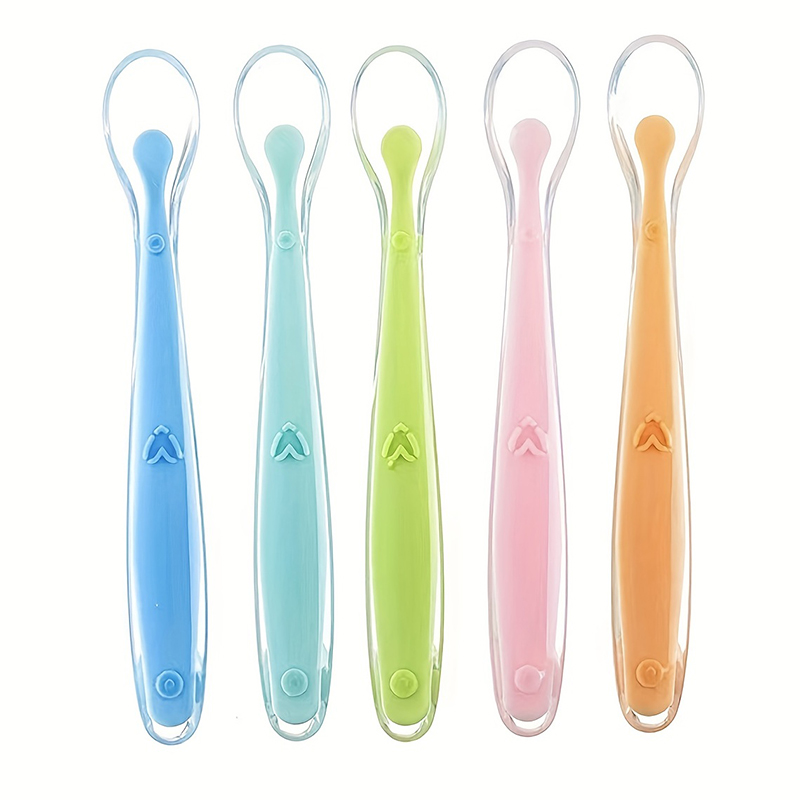 1/2pcs Sendok Bayi Ujung Lembu - Baby Food Utensil ulasan dan harga