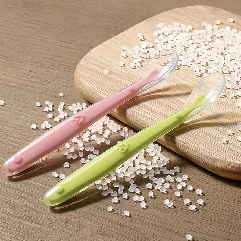1/2pcs Sendok Bayi Ujung Lembu - Baby Food Utensil ulasan dan harga
