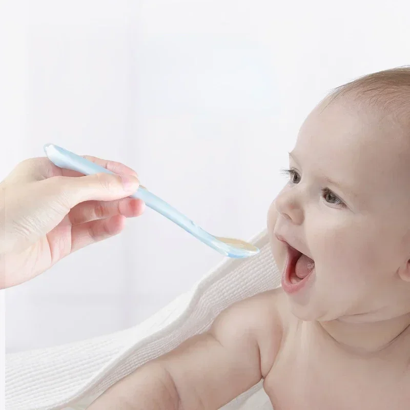 Sendok Bayi Silikon Lembut Sen - Baby Food Utensil ulasan dan harga