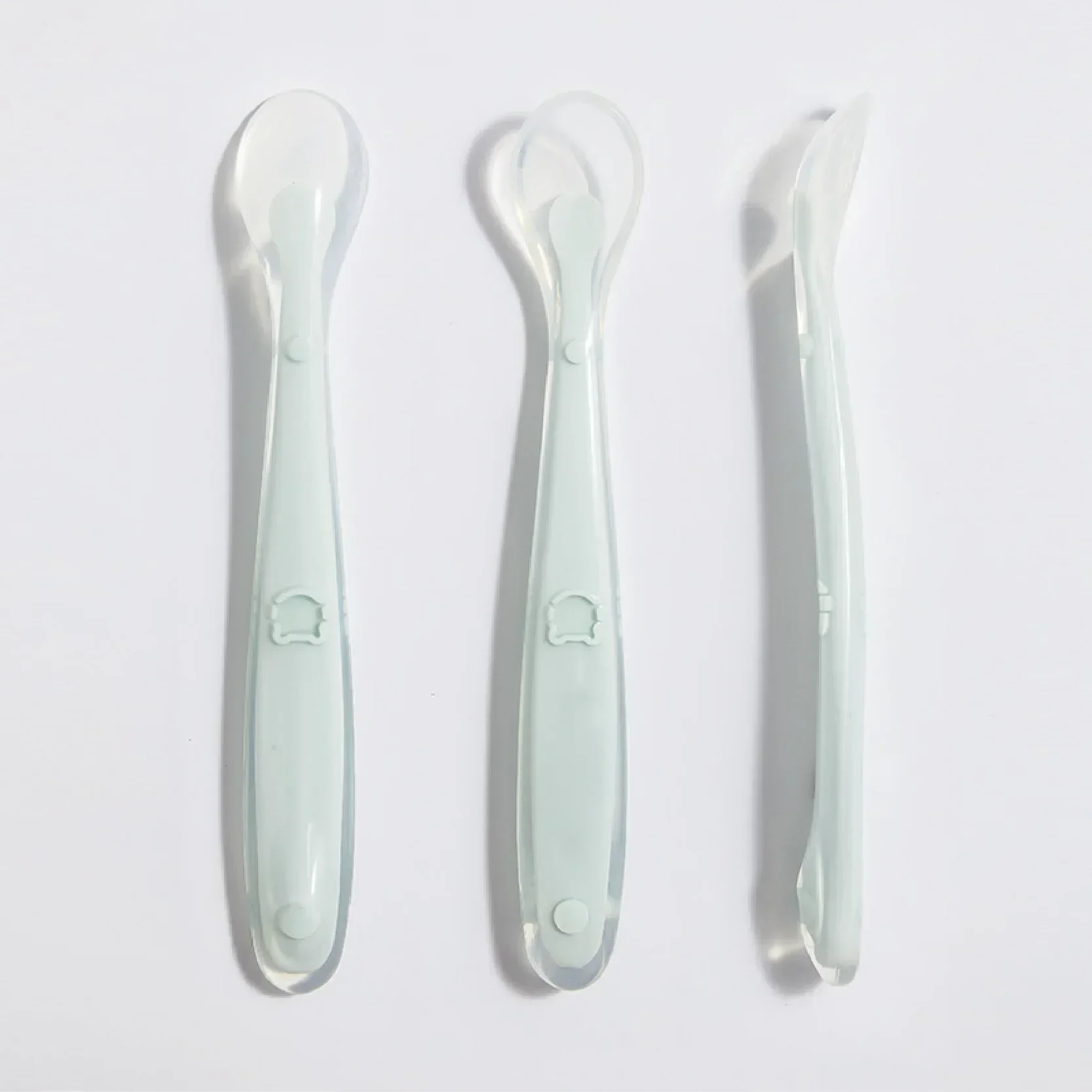 Sendok Bayi Silikon Lembut Sen - Baby Food Utensil ulasan dan harga