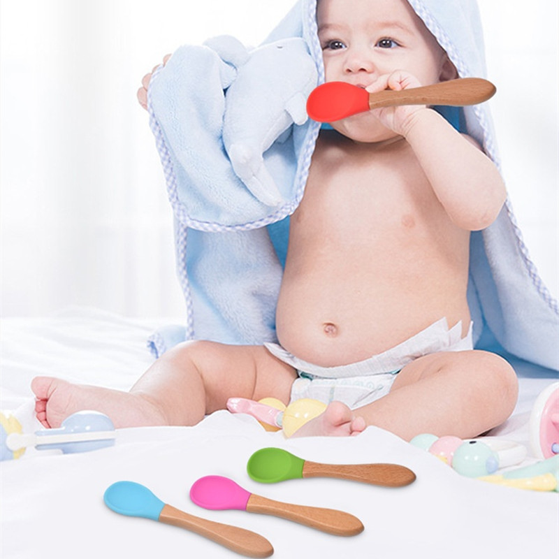 2 Buah/Set Sendok Garpu Siliko - Baby Food Utensil ulasan dan harga