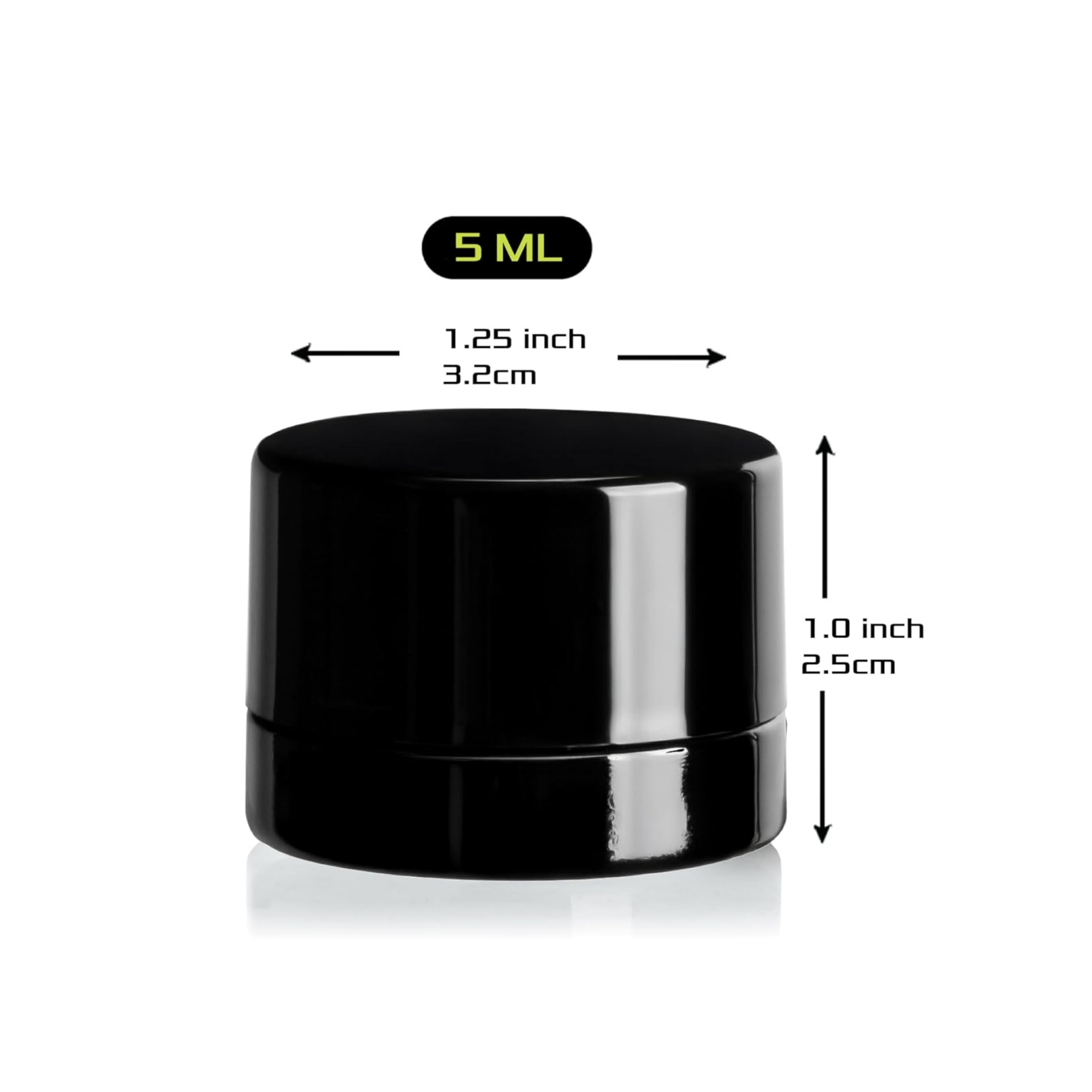 Botol Kaca Hitam Tebal 5ml den - Baby Food Glass ulasan dan harga