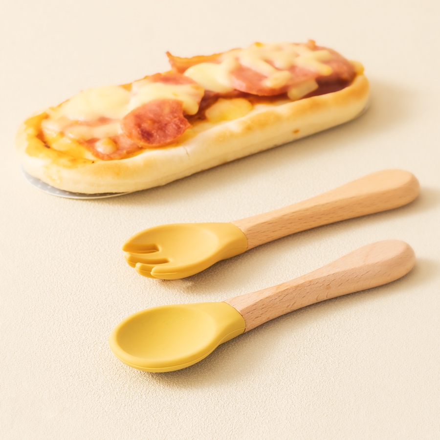 Sendok belajar bayi, 2 buah Se - Baby Food Utensil ulasan dan harga
