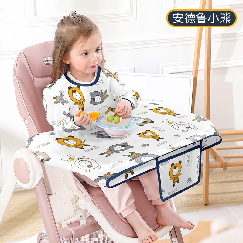 Celemek meja makan bayi, Bib b - Feeding Baby Food ulasan dan harga