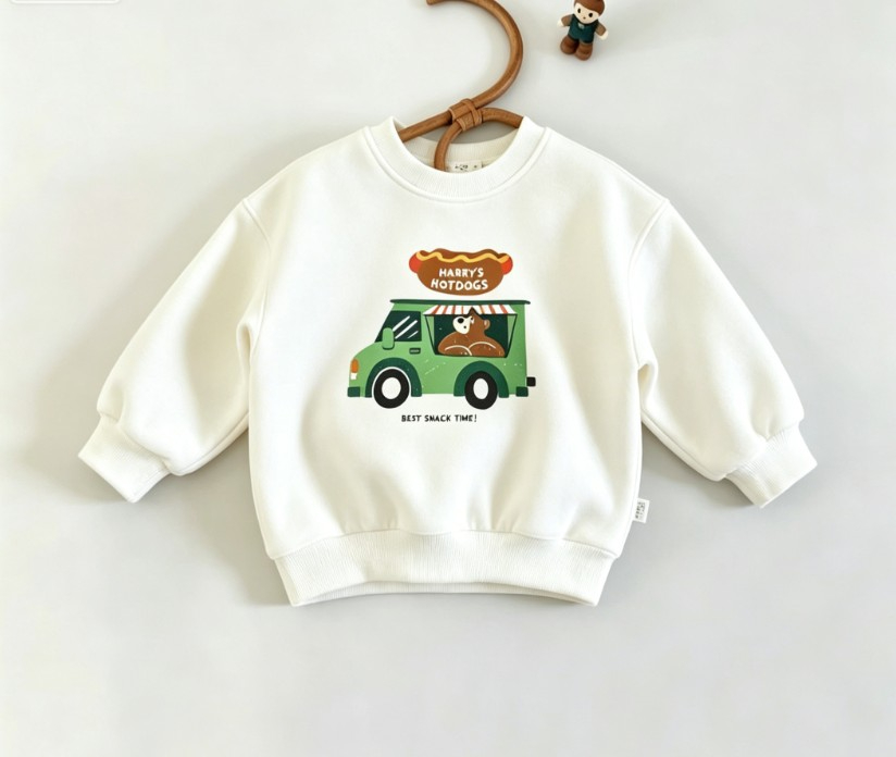 Sweatshirt Crewneck Anak Kecil - Baby Food Intake ulasan dan harga