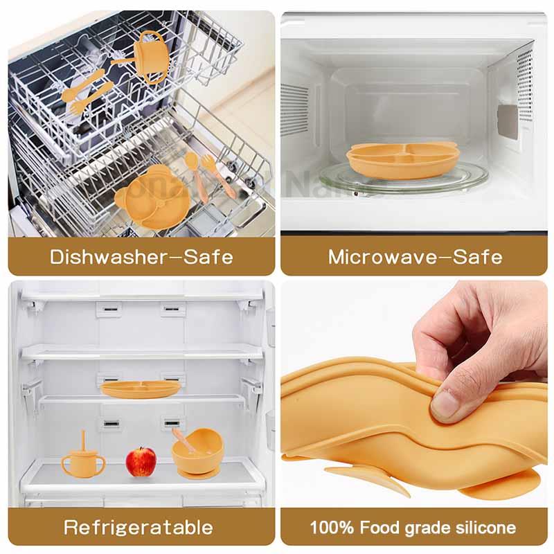 Set makanan silikon untuk bayi - Baby Food Utensil ulasan dan harga