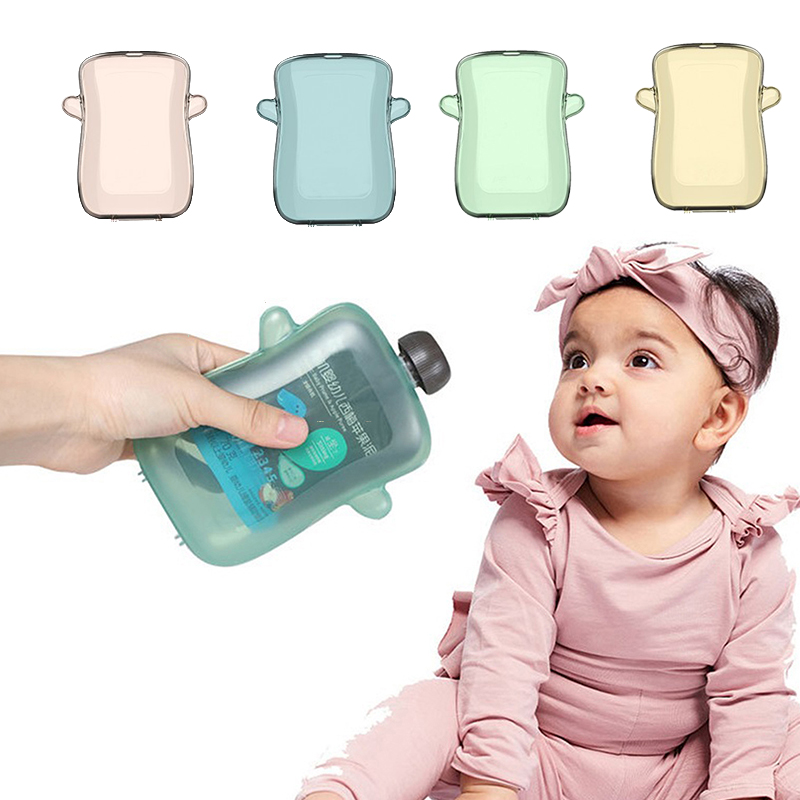Wadah pemberi makan bayi, kant - Baby Food Reusable Pouches ulasan dan harga