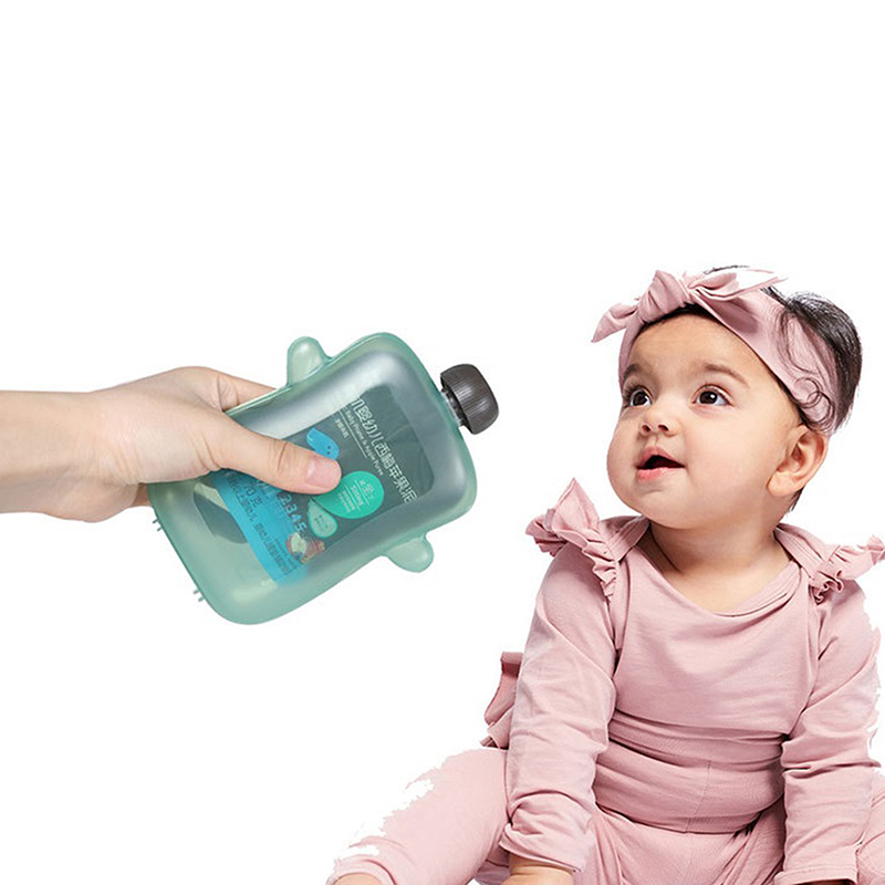 Wadah pemberi makan bayi, kant - Baby Food Reusable Pouches ulasan dan harga